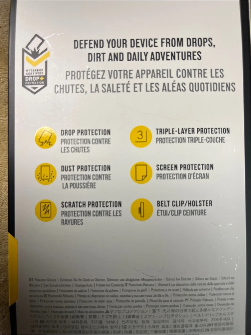 OtterBox Defender Series Rugged Protection Case — Black